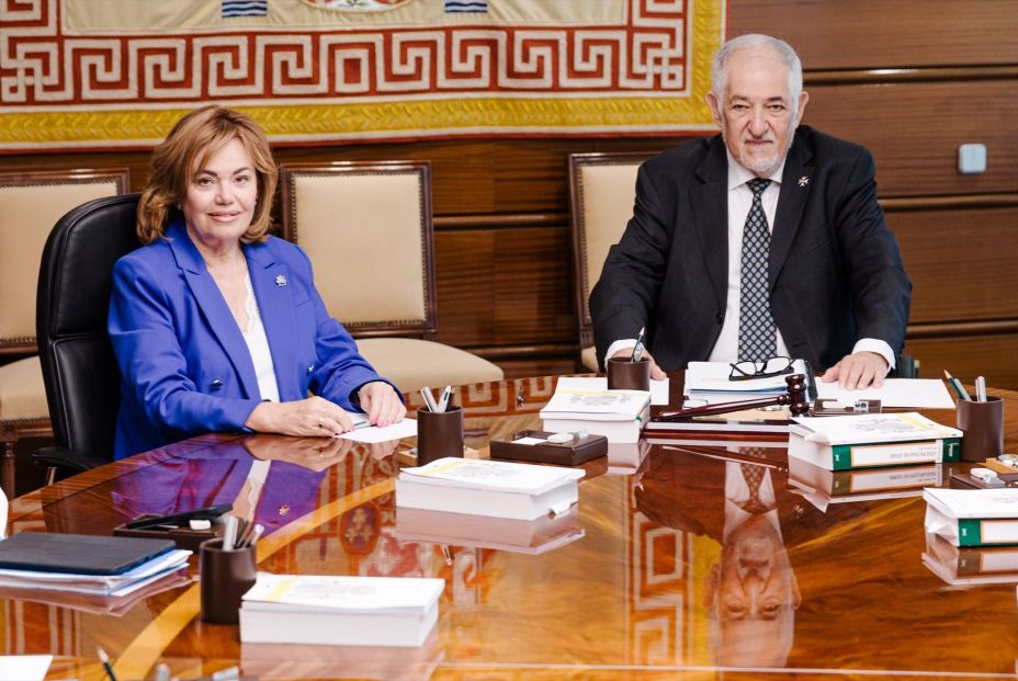 EuropaPress 6816937 presidente tribunal constitucional candido conde pumpido vicepresidenta EuropaPress 6816937 presidente tribunal constitucional candido conde pumpido vicepresidenta